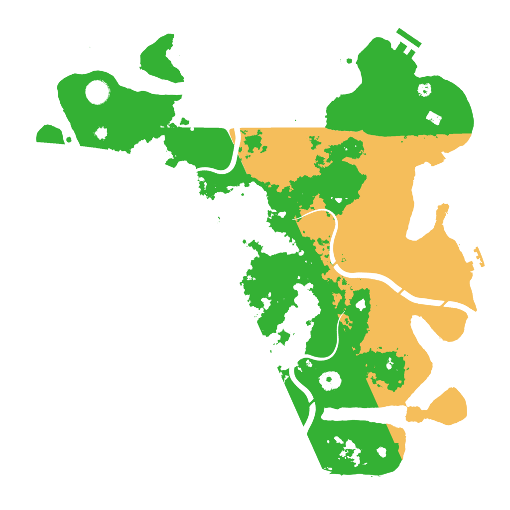 Biome Rust Map: Procedural Map, Size: 3750, Seed: 1641590598