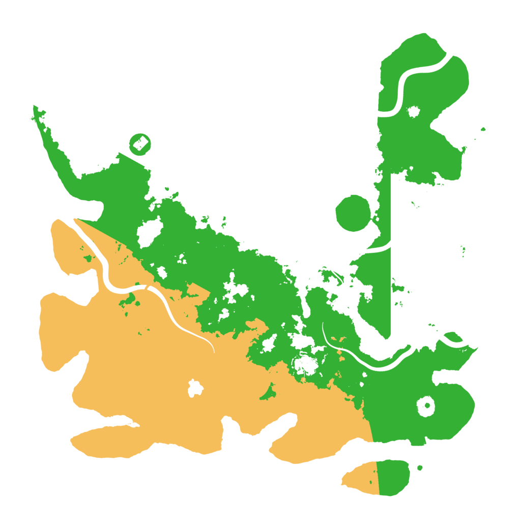 Biome Rust Map: Procedural Map, Size: 4000, Seed: 6932890