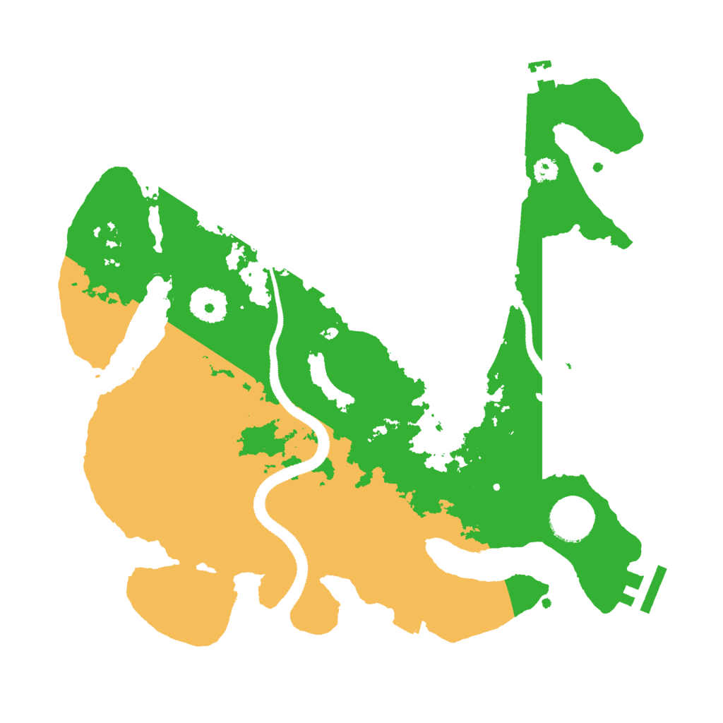 Biome Rust Map: Procedural Map, Size: 3000, Seed: 6475