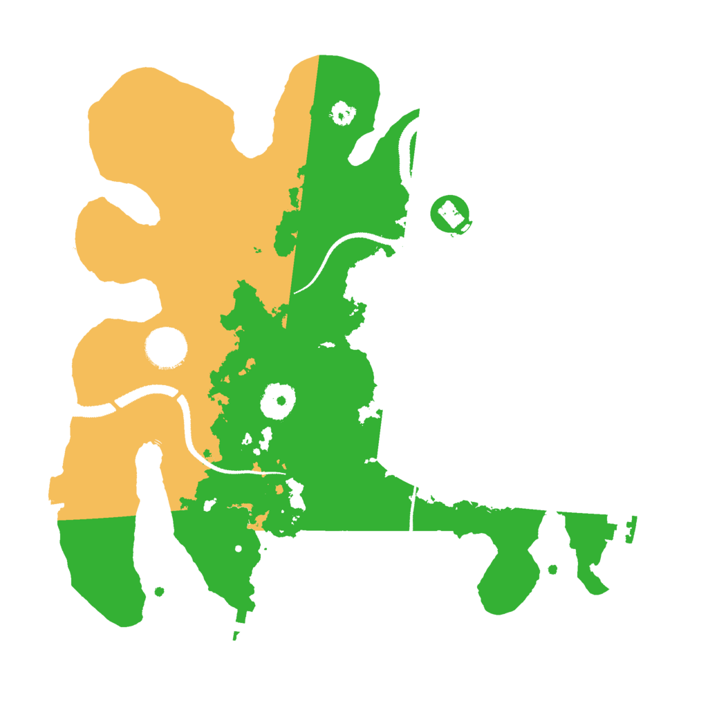 Biome Rust Map: Procedural Map, Size: 3000, Seed: 628730786