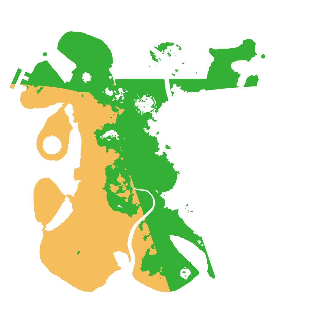 Biome Rust Map: Procedural Map, Size: 3000, Seed: 1941066755