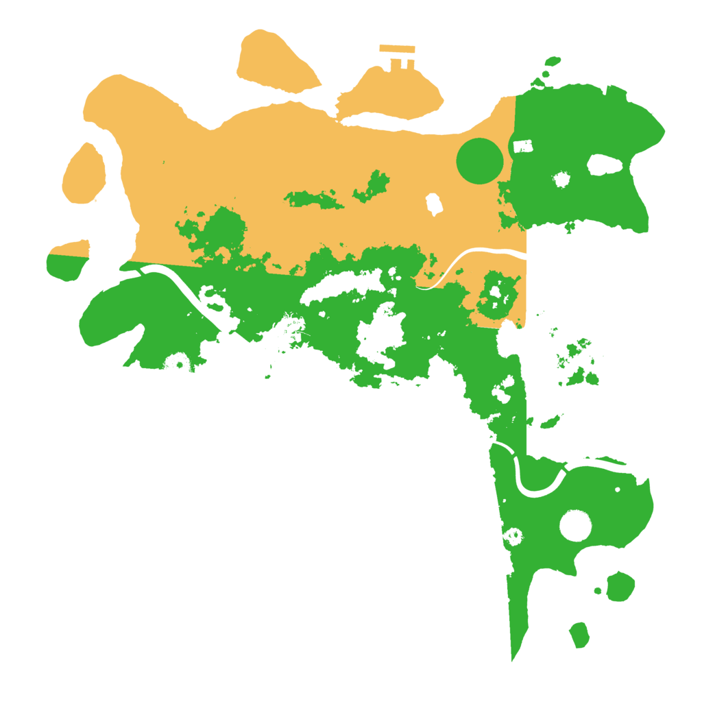 Biome Rust Map: Procedural Map, Size: 4000, Seed: 890954903