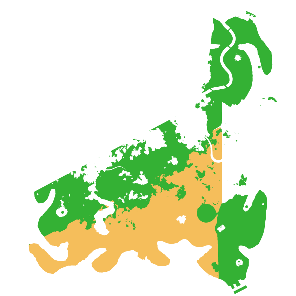 Biome Rust Map: Procedural Map, Size: 4250, Seed: 463376025
