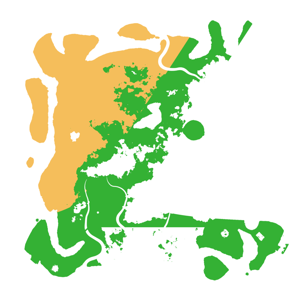 Biome Rust Map: Procedural Map, Size: 4000, Seed: 6743785