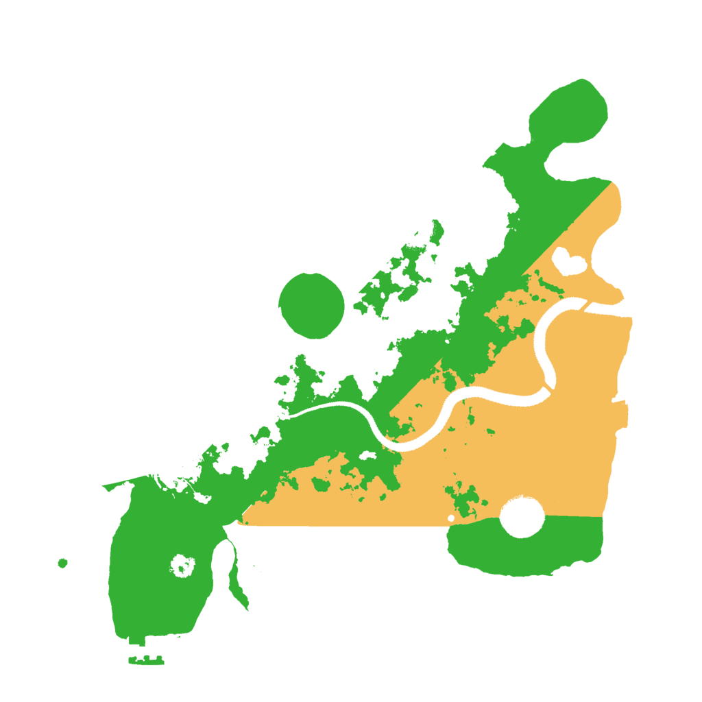 Biome Rust Map: Procedural Map, Size: 3000, Seed: 849301500