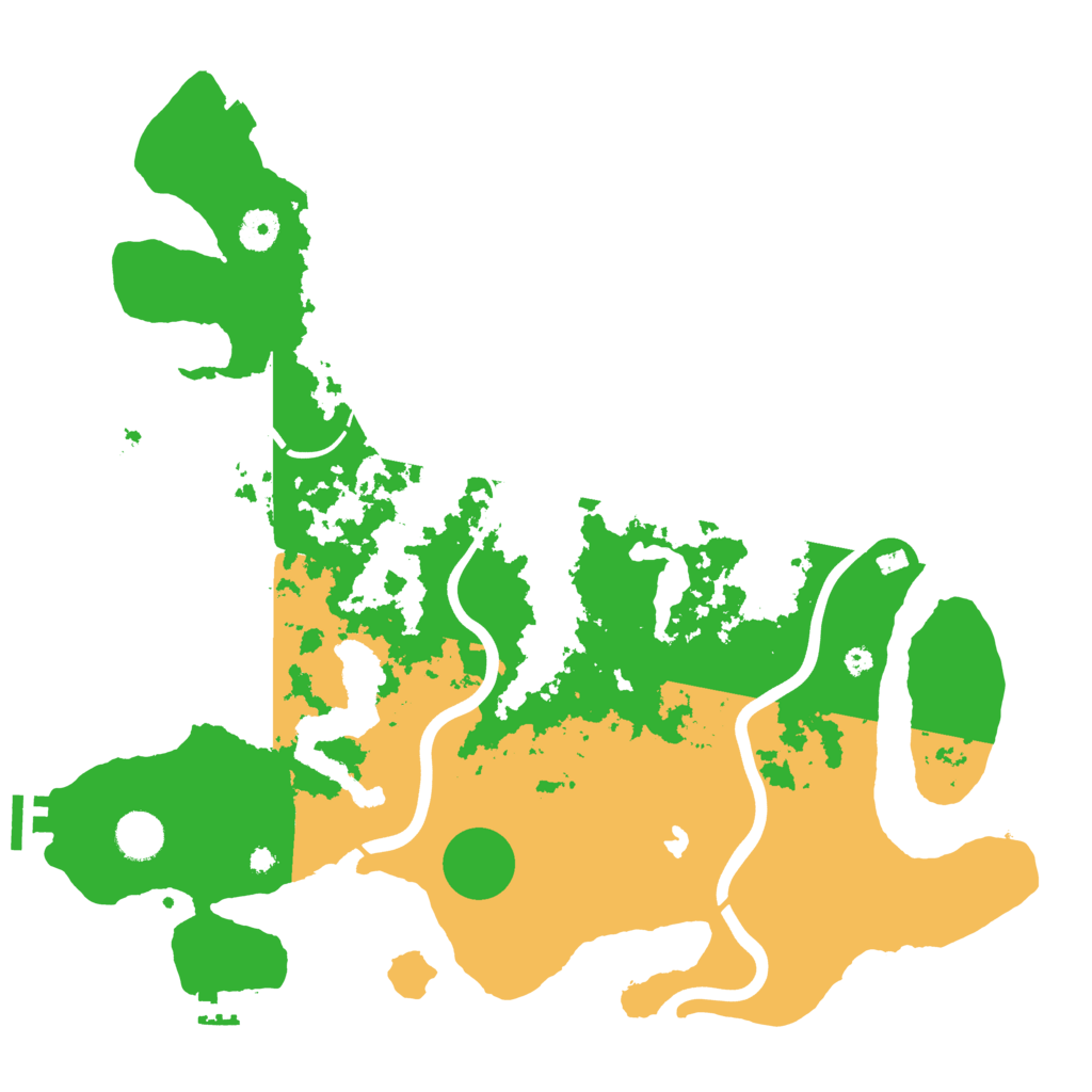 Biome Rust Map: Procedural Map, Size: 4000, Seed: 1666459794
