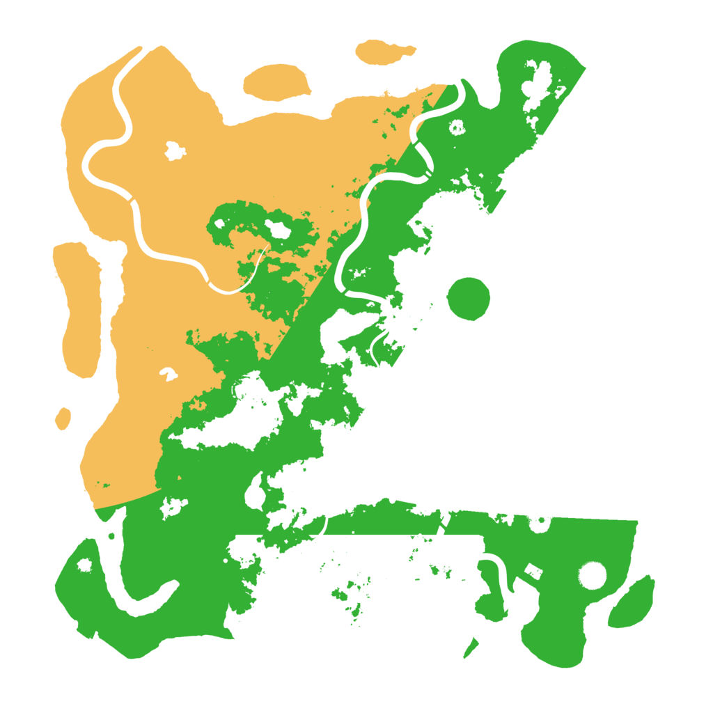 Biome Rust Map: Procedural Map, Size: 4500, Seed: 6743785