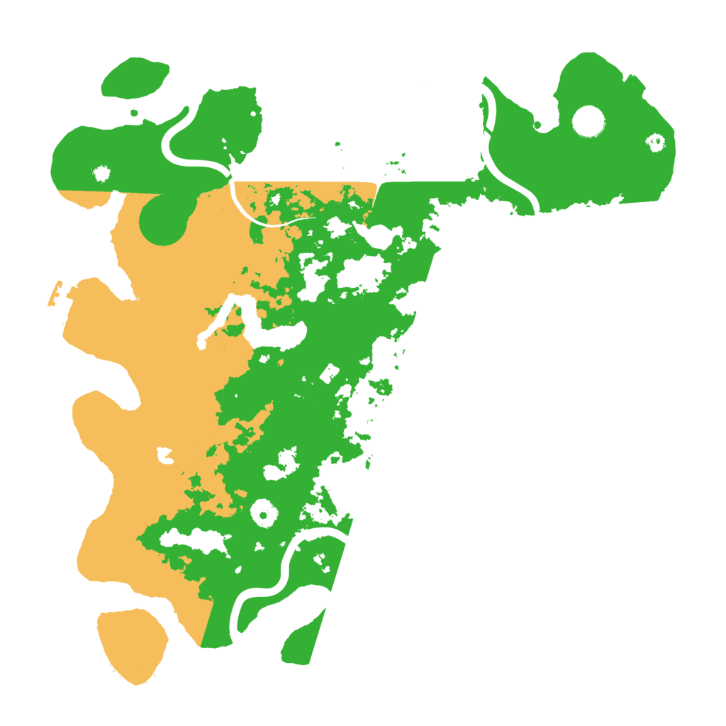 Biome Rust Map: Procedural Map, Size: 4000, Seed: 155410