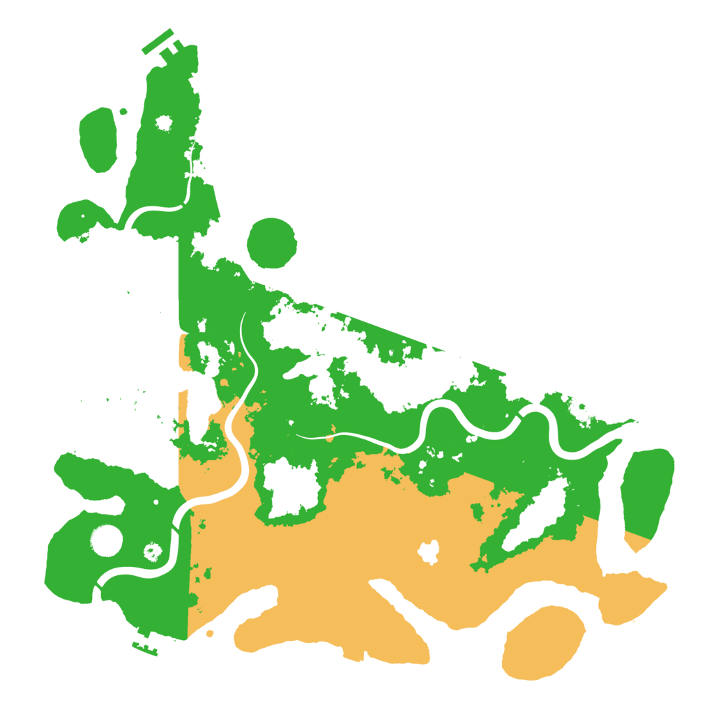 Biome Rust Map: Procedural Map, Size: 4000, Seed: 15678