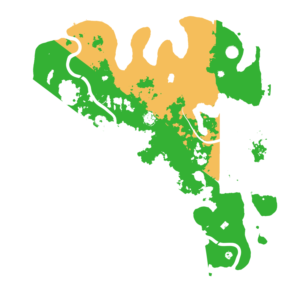 Biome Rust Map: Procedural Map, Size: 4000, Seed: 5180