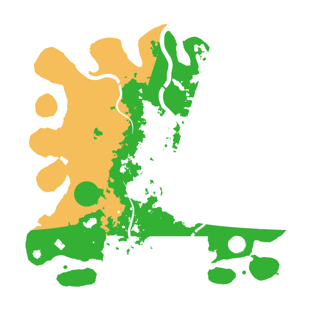 Biome Rust Map: Procedural Map, Size: 3300, Seed: 687991786
