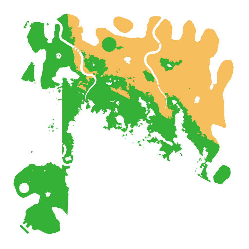 Biome Rust Map: Procedural Map, Size: 4500, Seed: 996852262