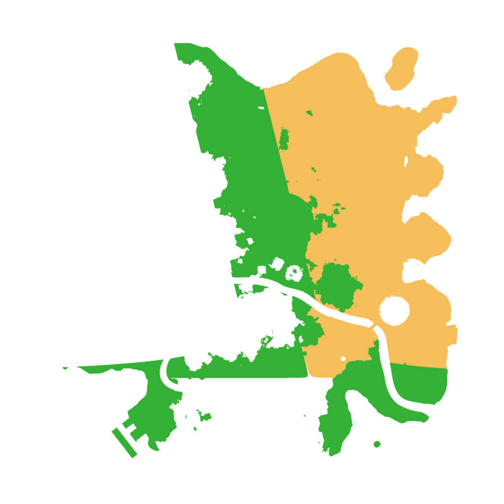 Biome Rust Map: Procedural Map, Size: 3000, Seed: 306872754