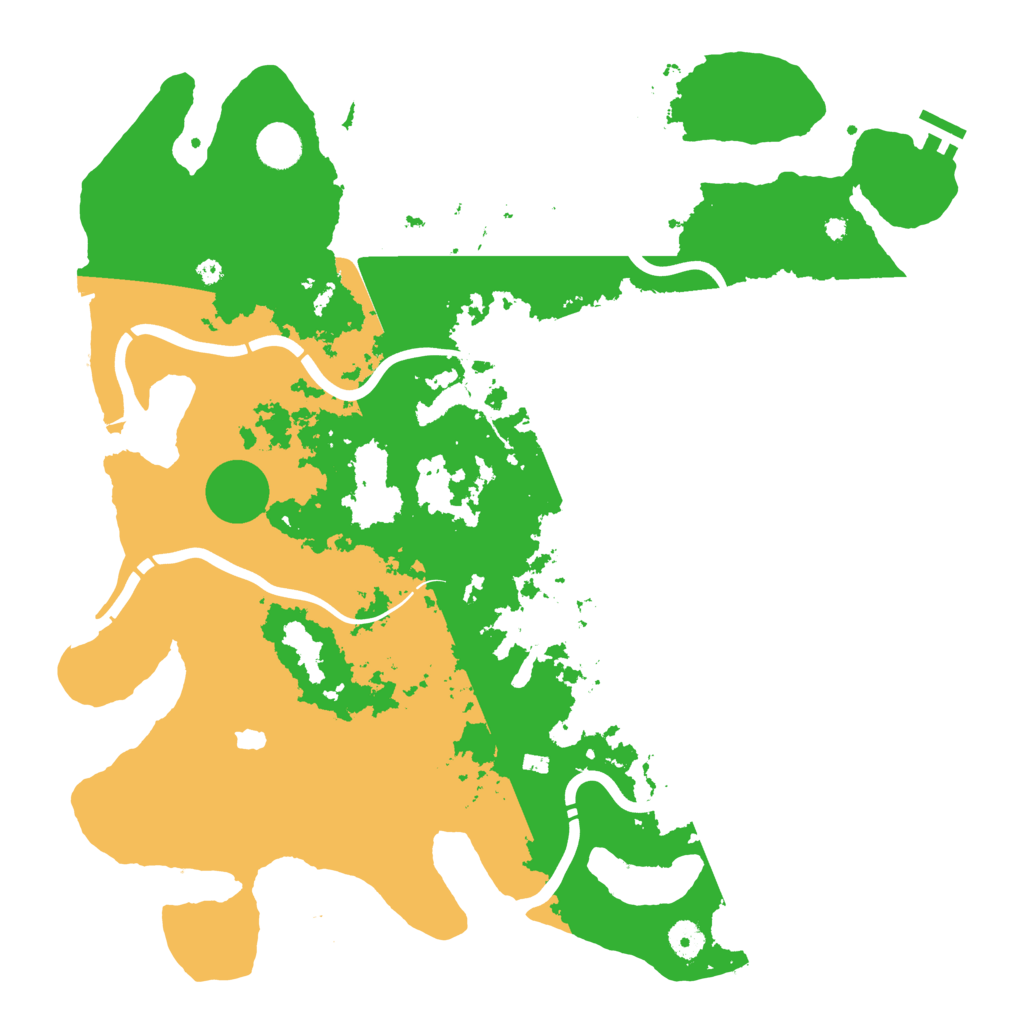Biome Rust Map: Procedural Map, Size: 4250, Seed: 825422294
