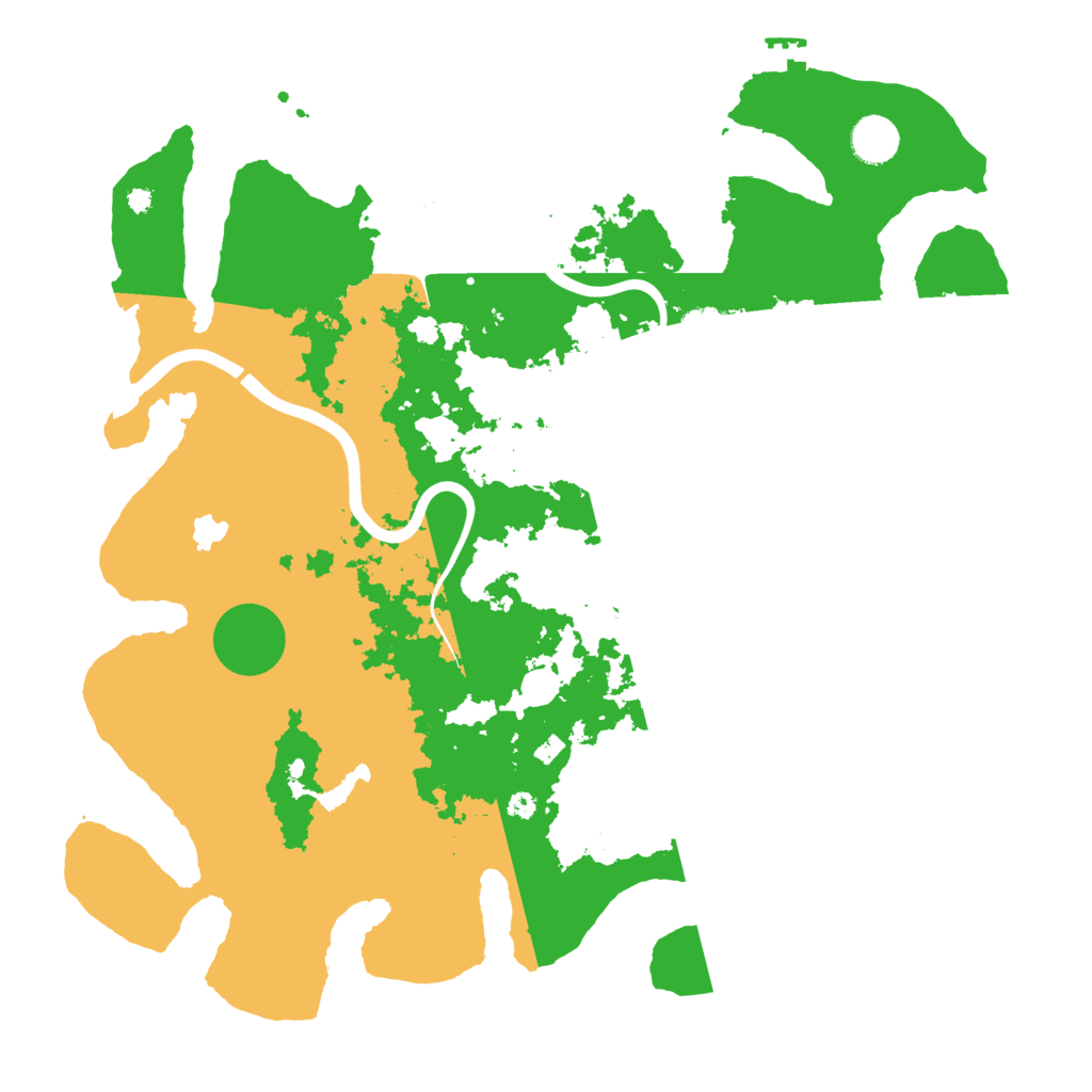 Biome Rust Map: Procedural Map, Size: 4000, Seed: 262088807