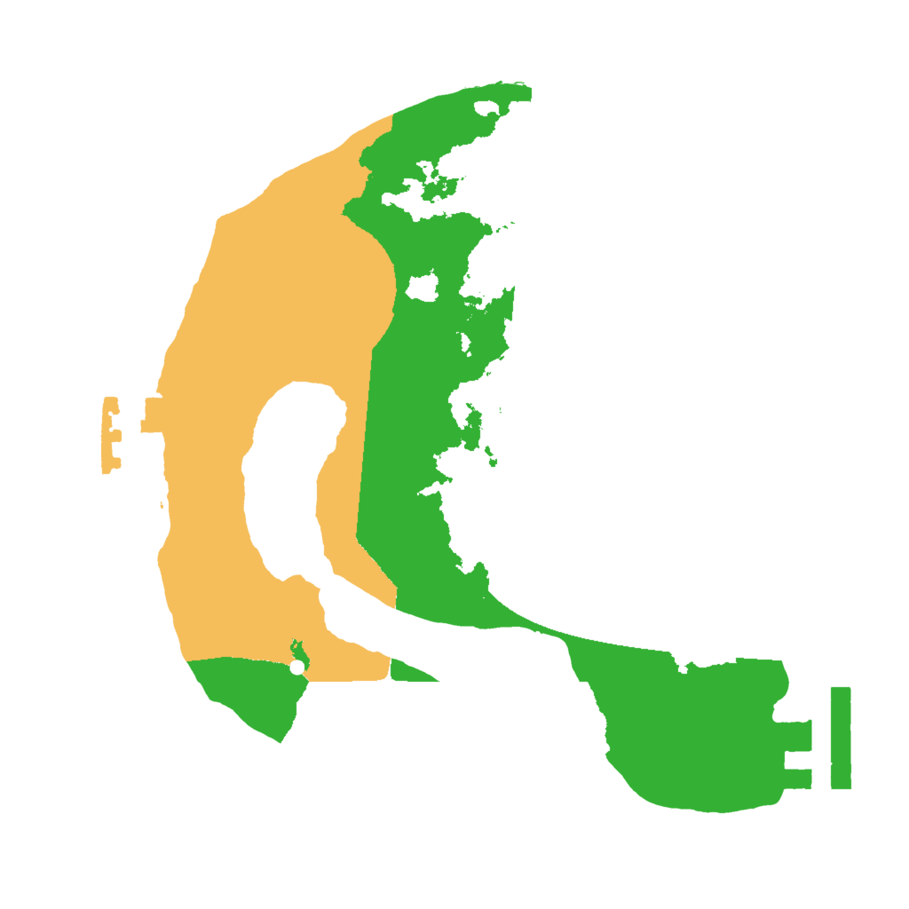 Biome Rust Map: Procedural Map, Size: 1800, Seed: 1284068002