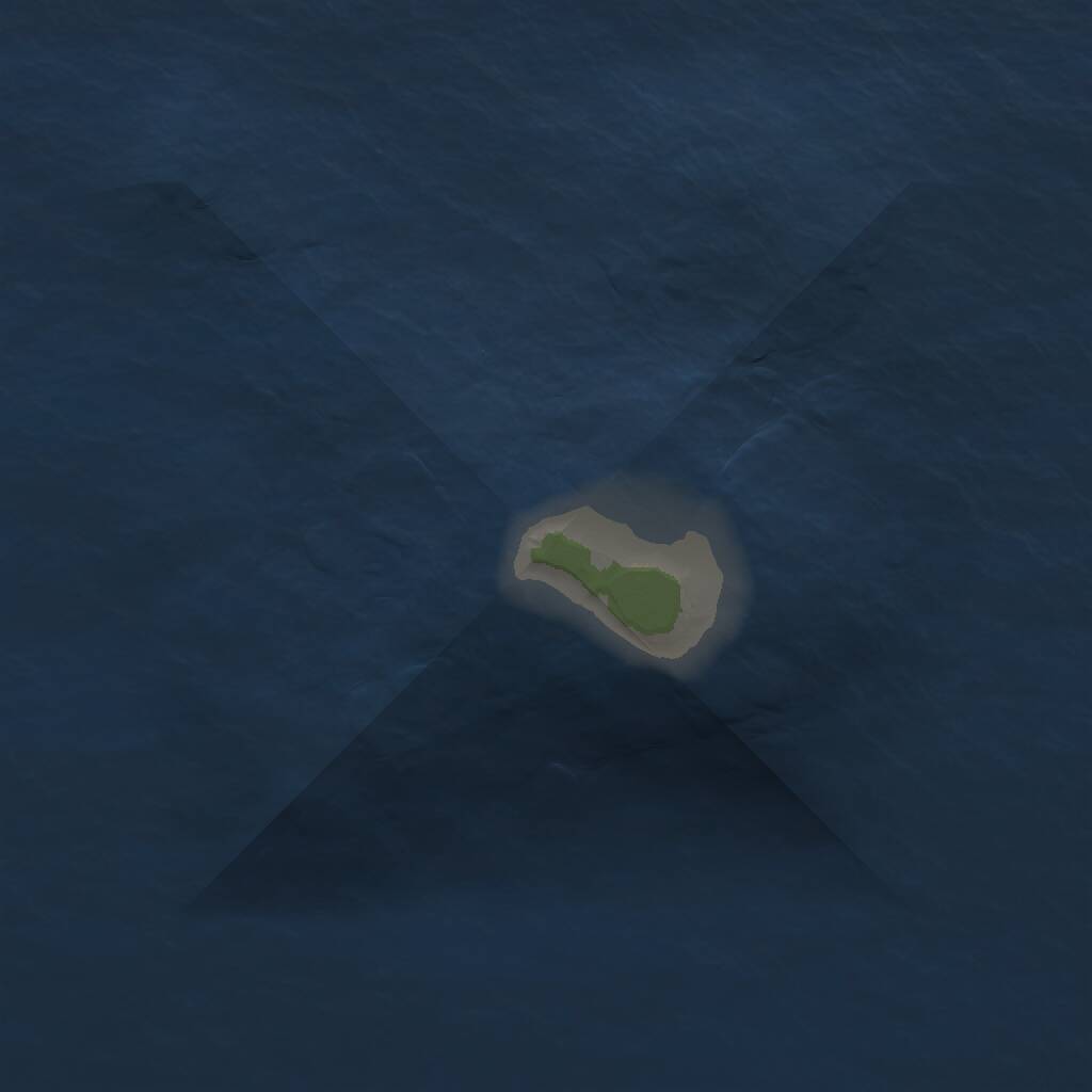 Rust Map: Procedural Map, Size: 1000, Seed: 123448895, 1 Monuments