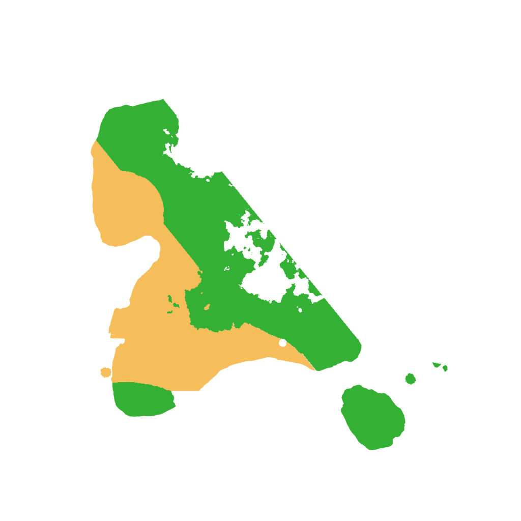 Biome Rust Map: Procedural Map, Size: 2000, Seed: 1908807137