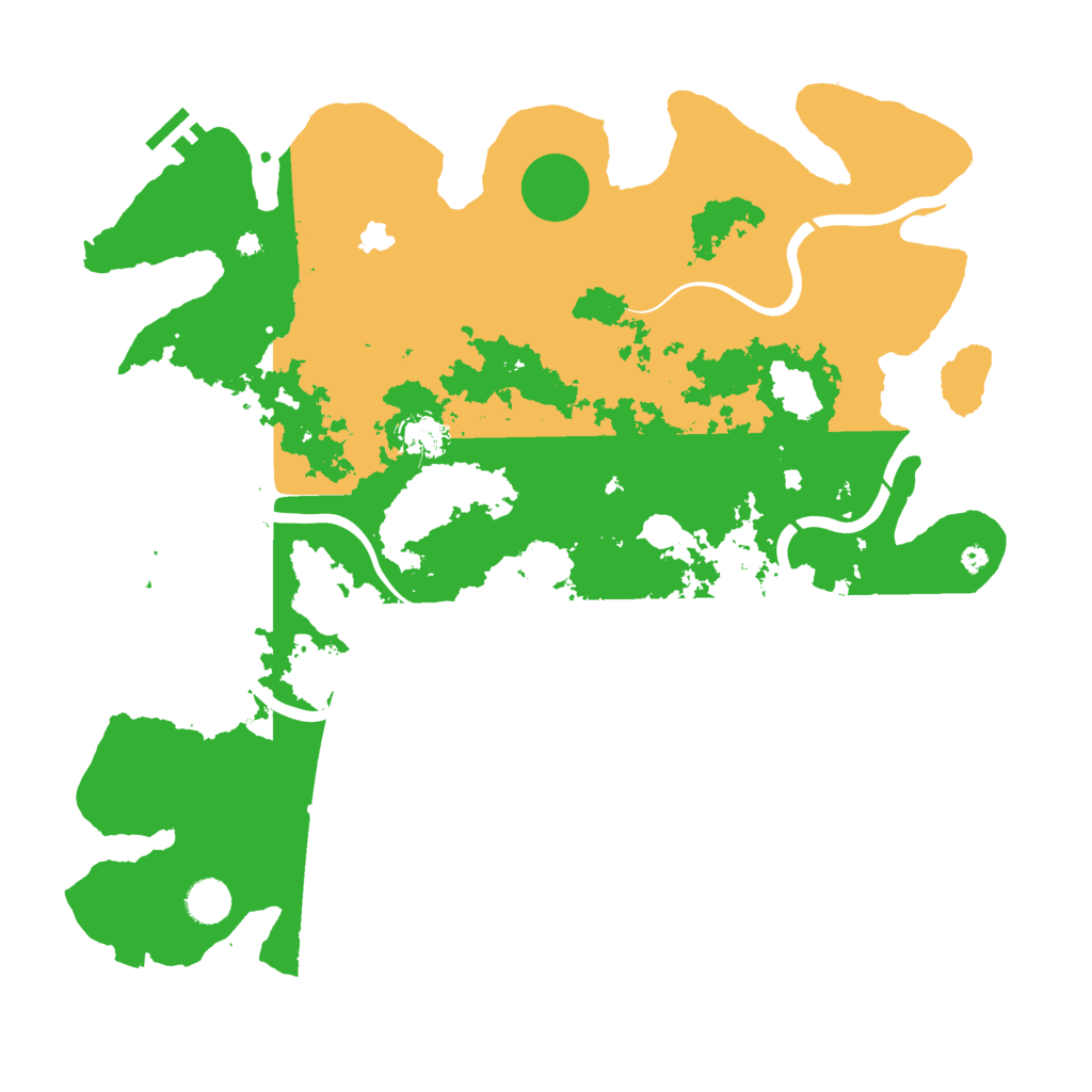 Biome Rust Map: Procedural Map, Size: 4250, Seed: 127129386