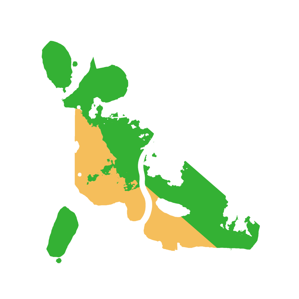 Biome Rust Map: Procedural Map, Size: 2300, Seed: 231