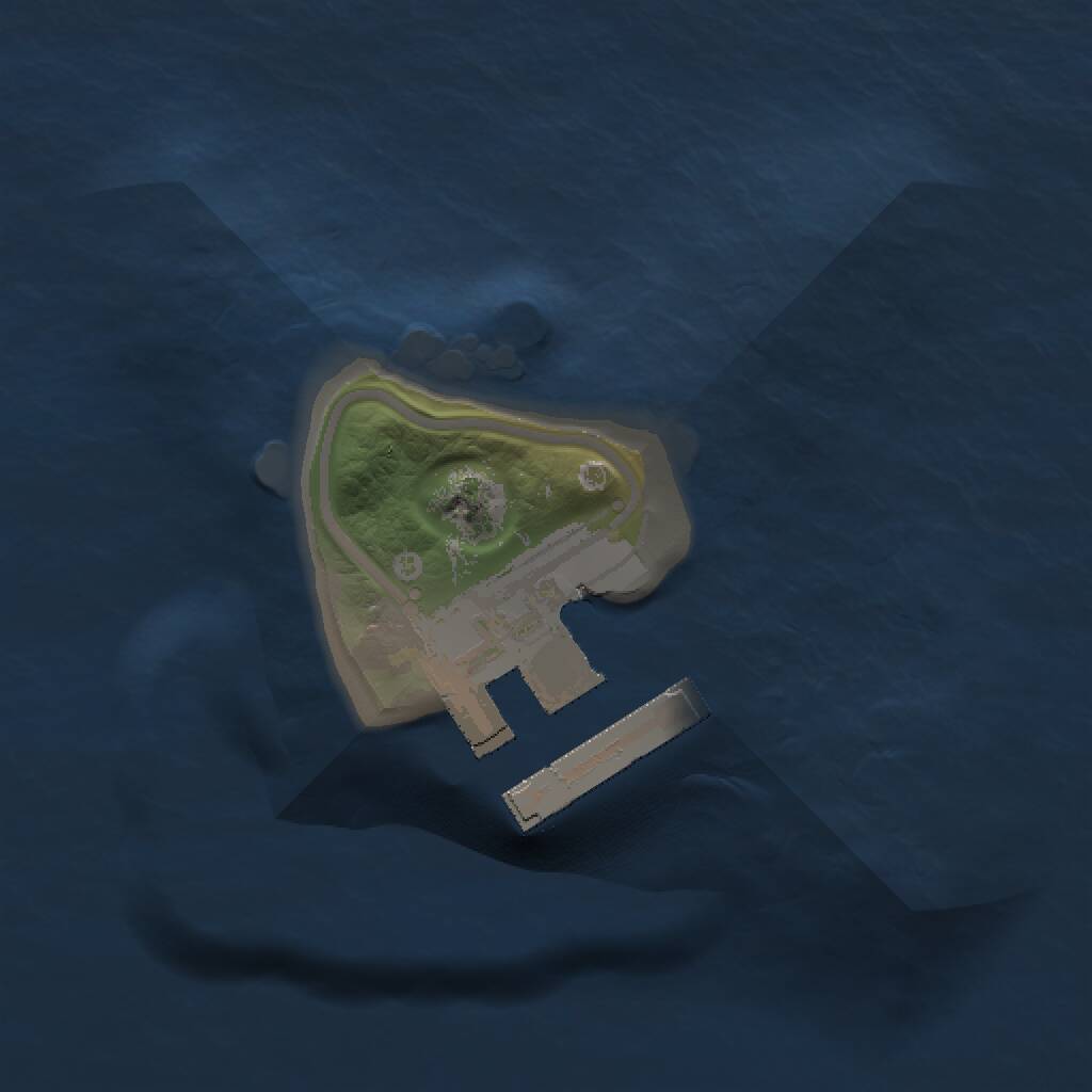 Rust Map: Procedural Map, Size: 1000, Seed: 335788439, 2 Monuments