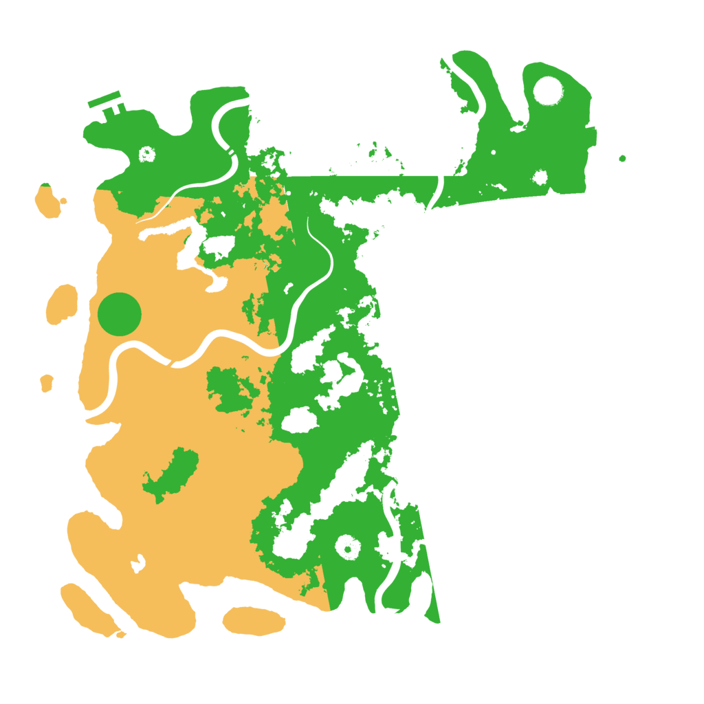 Biome Rust Map: Procedural Map, Size: 4250, Seed: 123421421