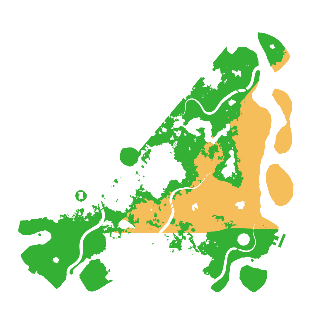 Biome Rust Map: Procedural Map, Size: 4500, Seed: 59018604
