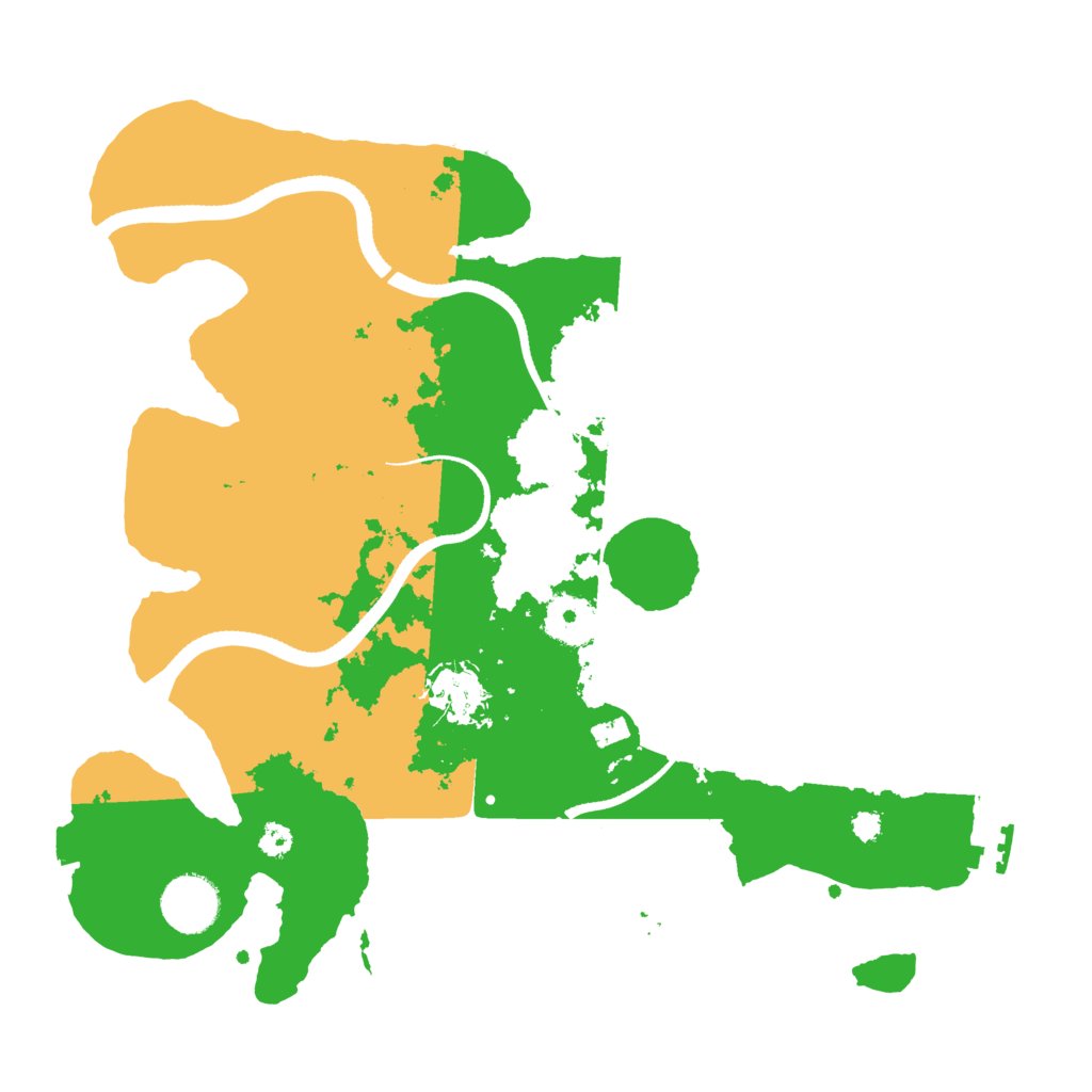 Biome Rust Map: Procedural Map, Size: 3300, Seed: 1771118515