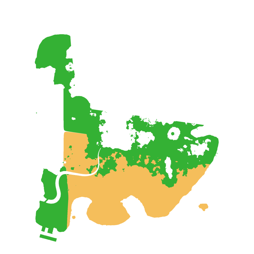 Biome Rust Map: Procedural Map, Size: 3000, Seed: 369793928