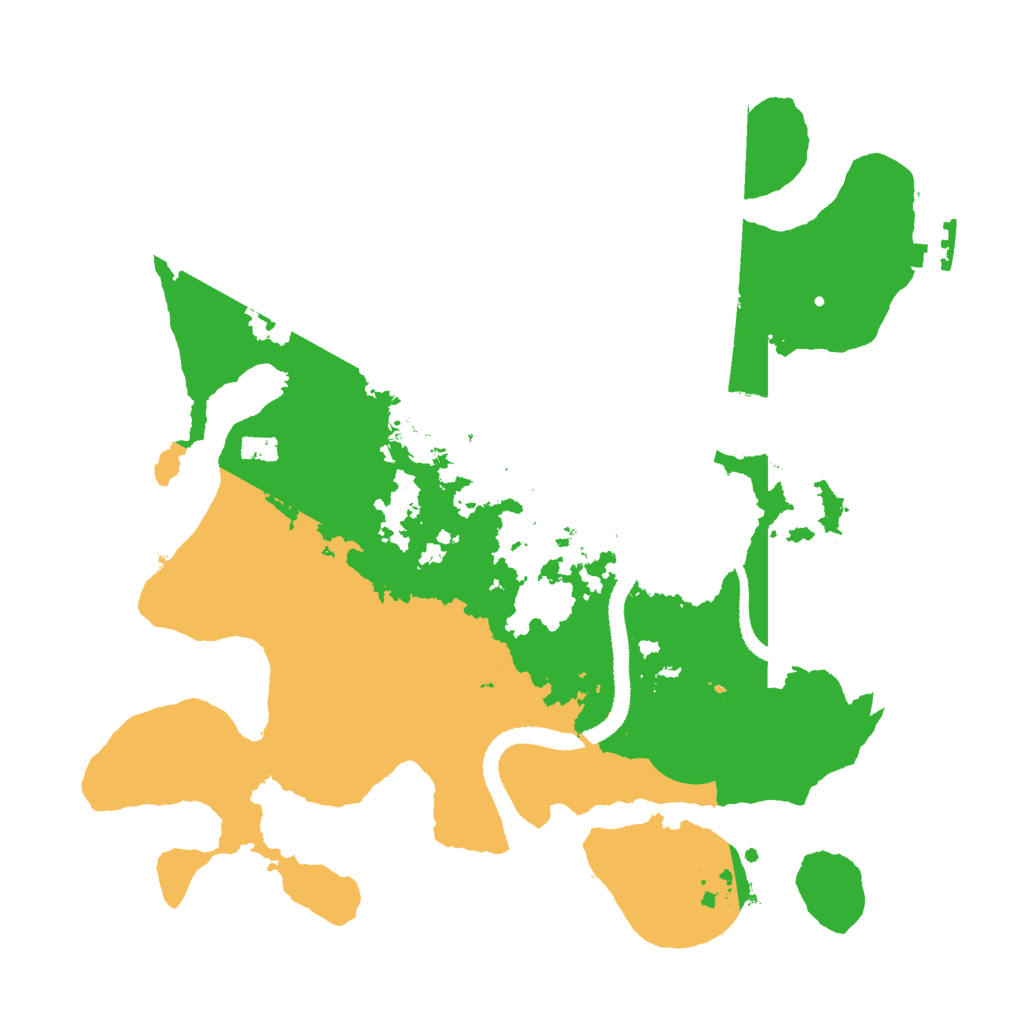 Biome Rust Map: Procedural Map, Size: 3000, Seed: 7954