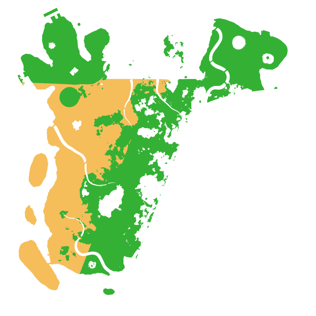 Biome Rust Map: Procedural Map, Size: 4250, Seed: 30116