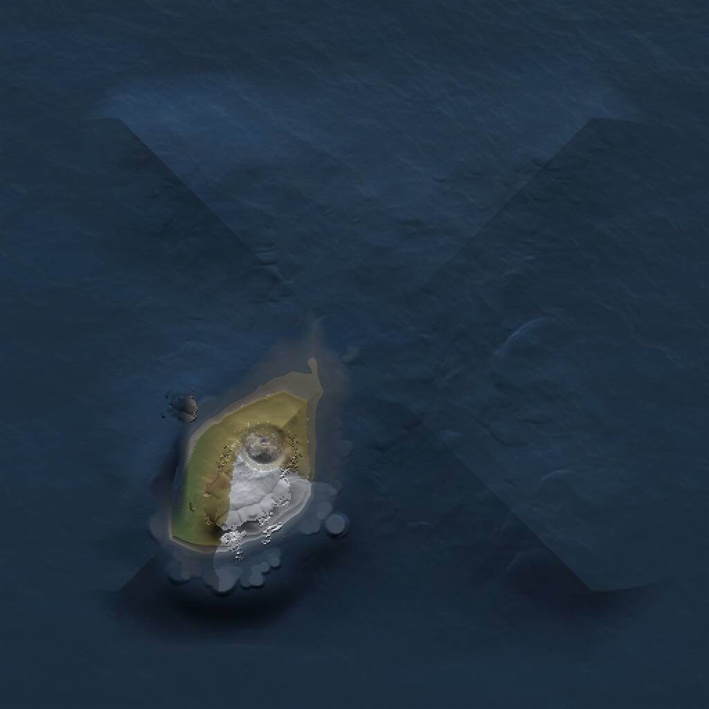 Rust Map: Procedural Map, Size: 1000, Seed: 534384243, 1 Monuments