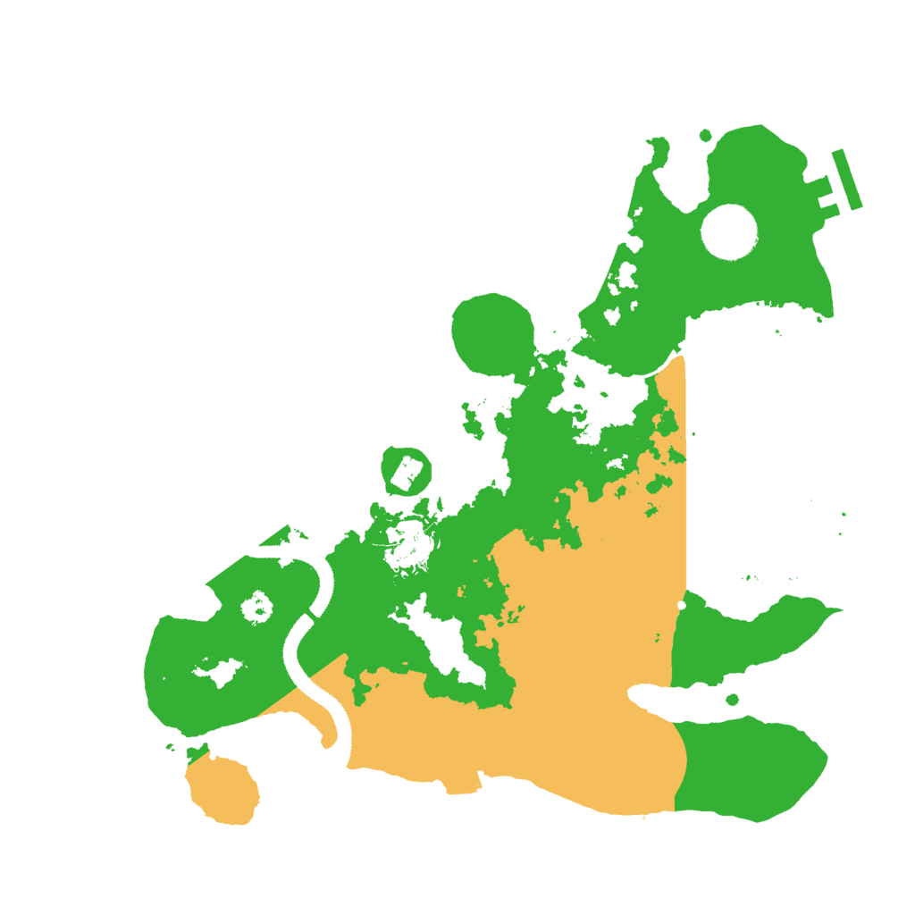 Biome Rust Map: Procedural Map, Size: 3000, Seed: 470720