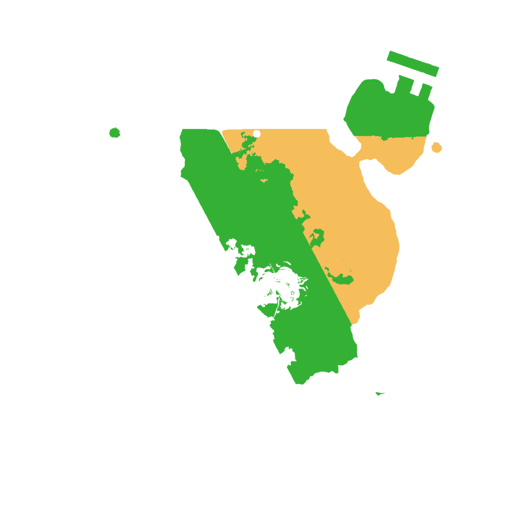 Biome Rust Map: Procedural Map, Size: 2000, Seed: 37314