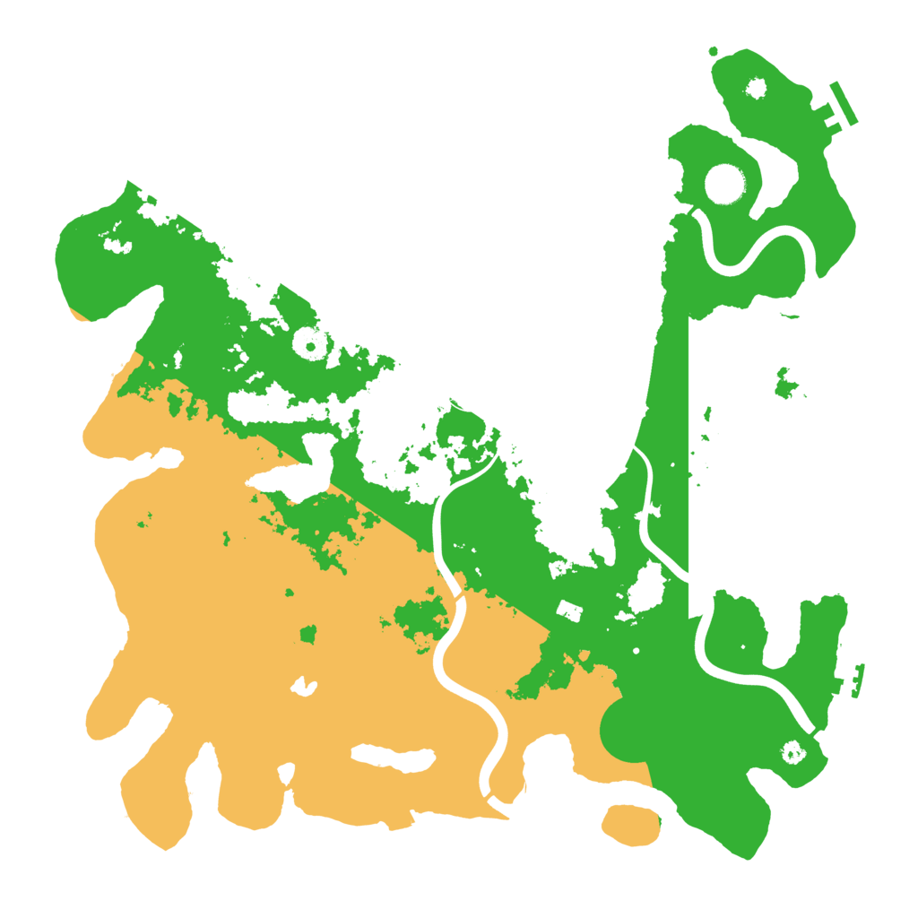 Biome Rust Map: Procedural Map, Size: 4000, Seed: 1942991125
