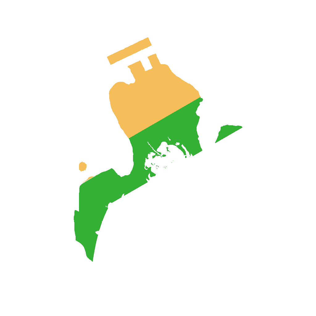 Biome Rust Map: Procedural Map, Size: 1399, Seed: 9