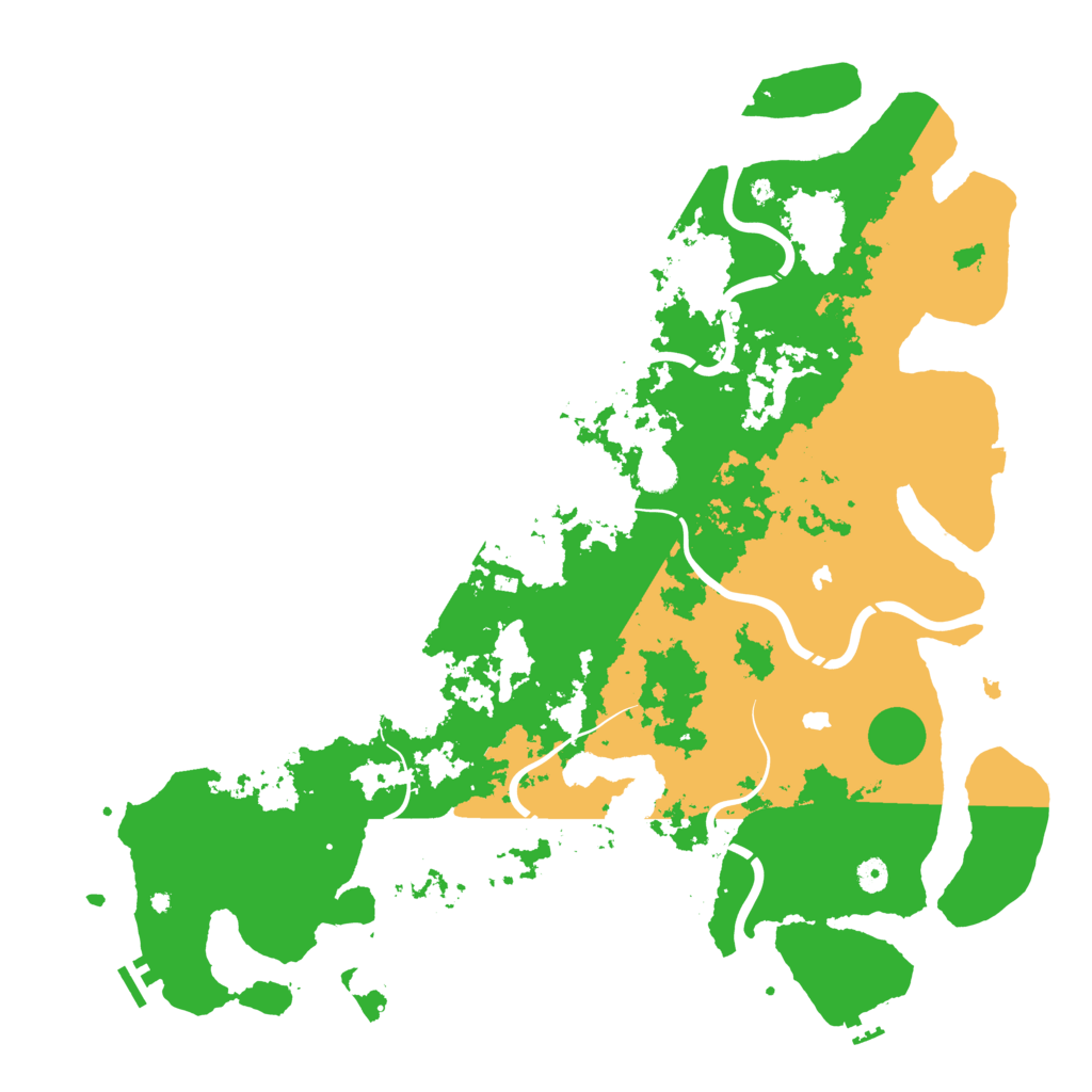 Biome Rust Map: Procedural Map, Size: 5000, Seed: 1573157122