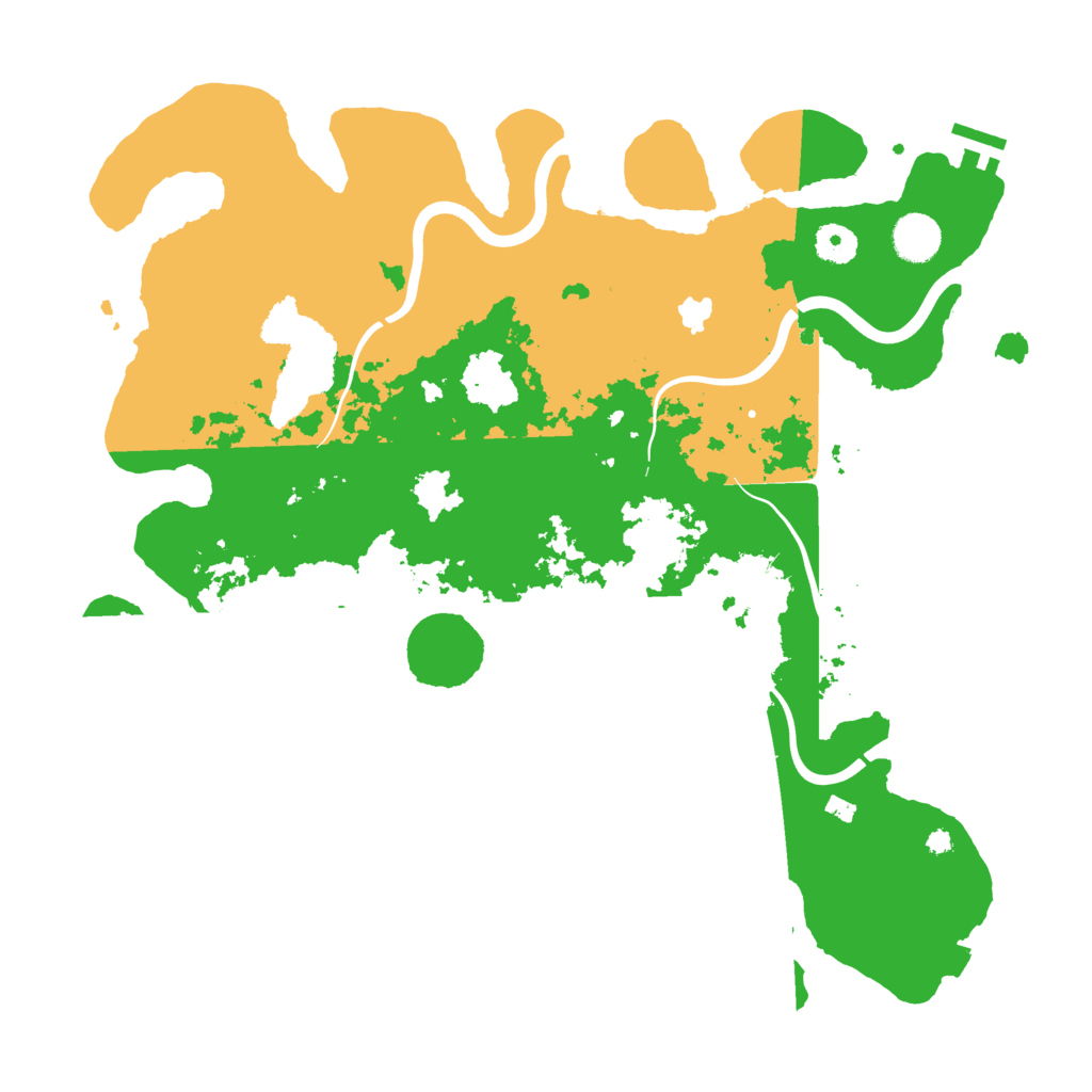 Biome Rust Map: Procedural Map, Size: 4000, Seed: 82650