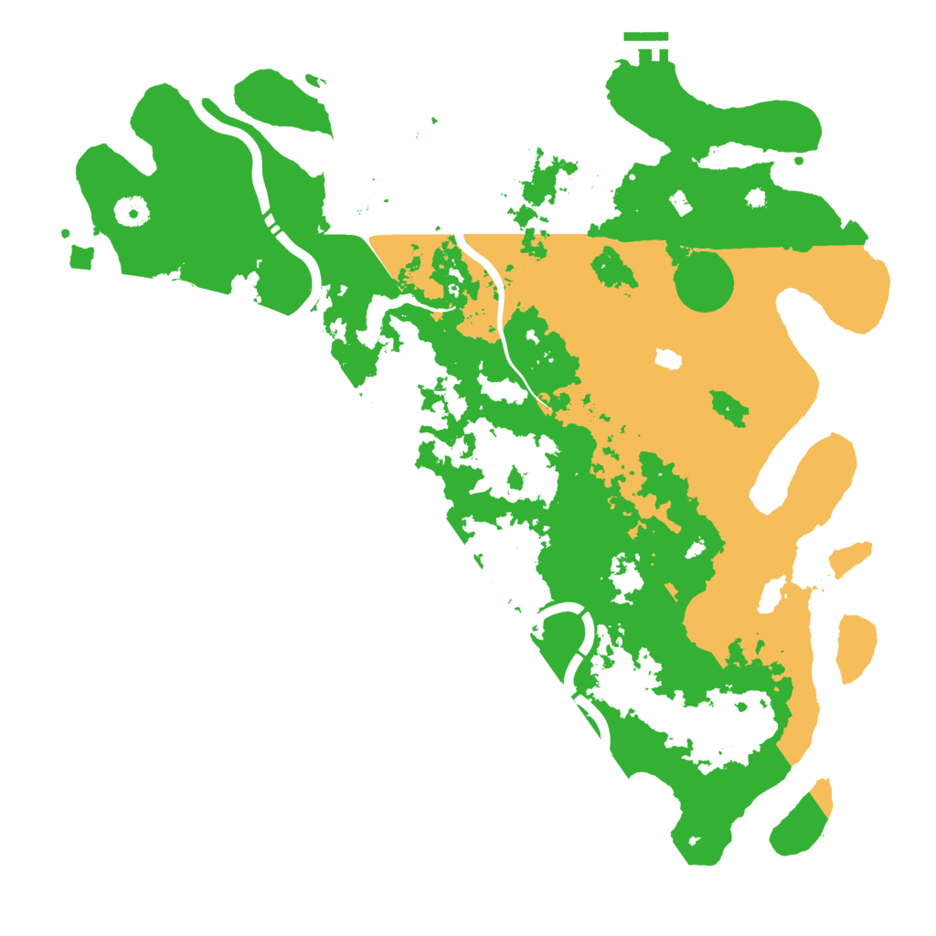 Biome Rust Map: Procedural Map, Size: 4250, Seed: 883180053