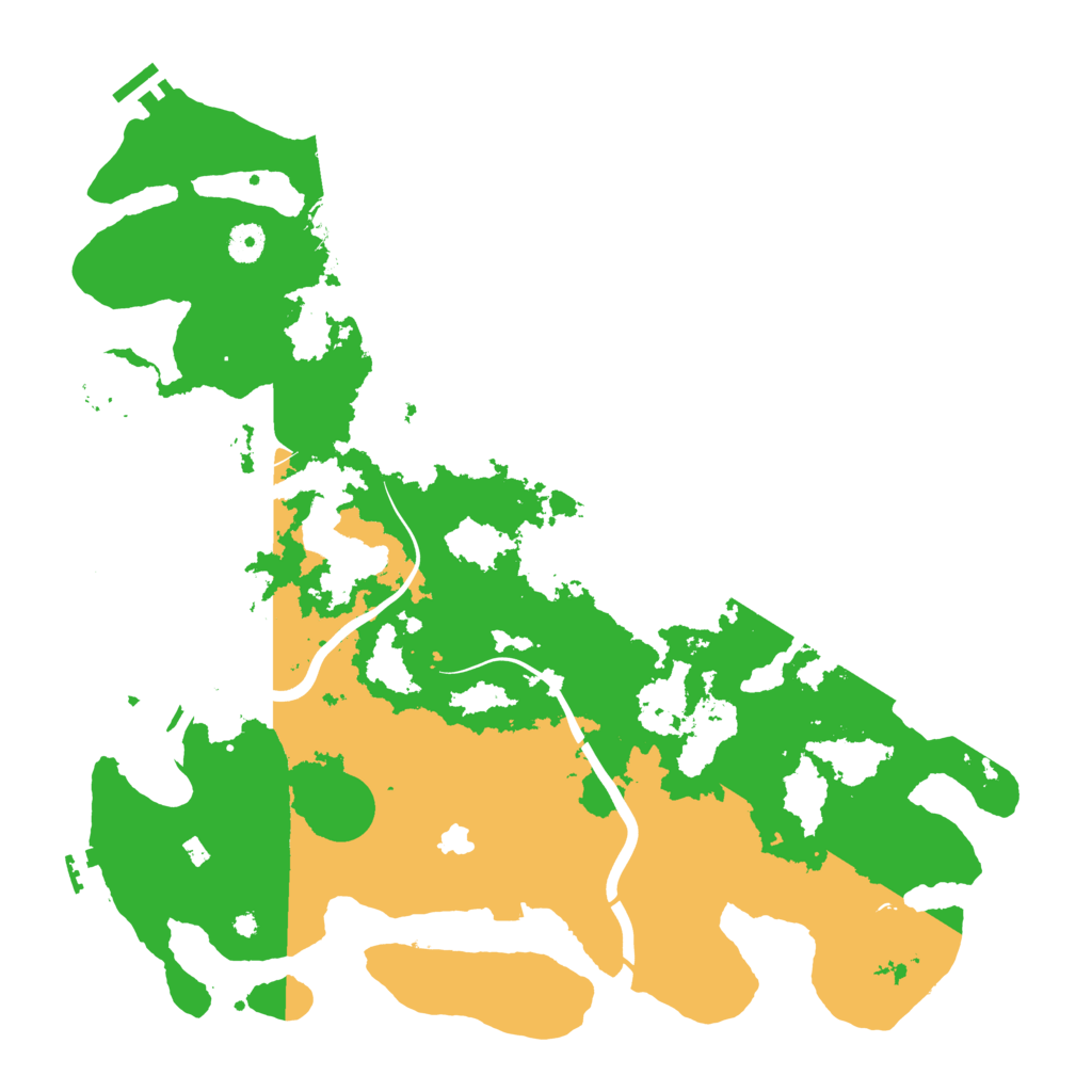 Biome Rust Map: Procedural Map, Size: 4250, Seed: 319855343