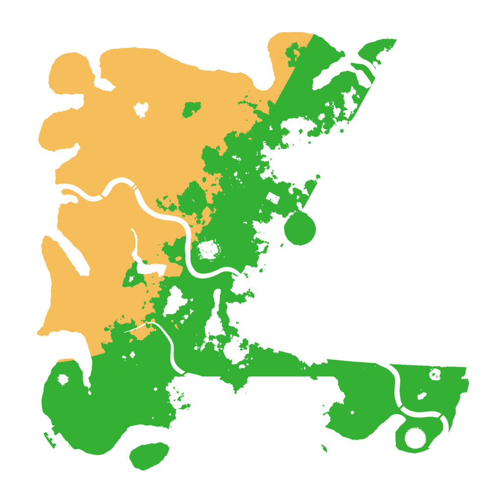 Biome Rust Map: Procedural Map, Size: 4250, Seed: 716891254