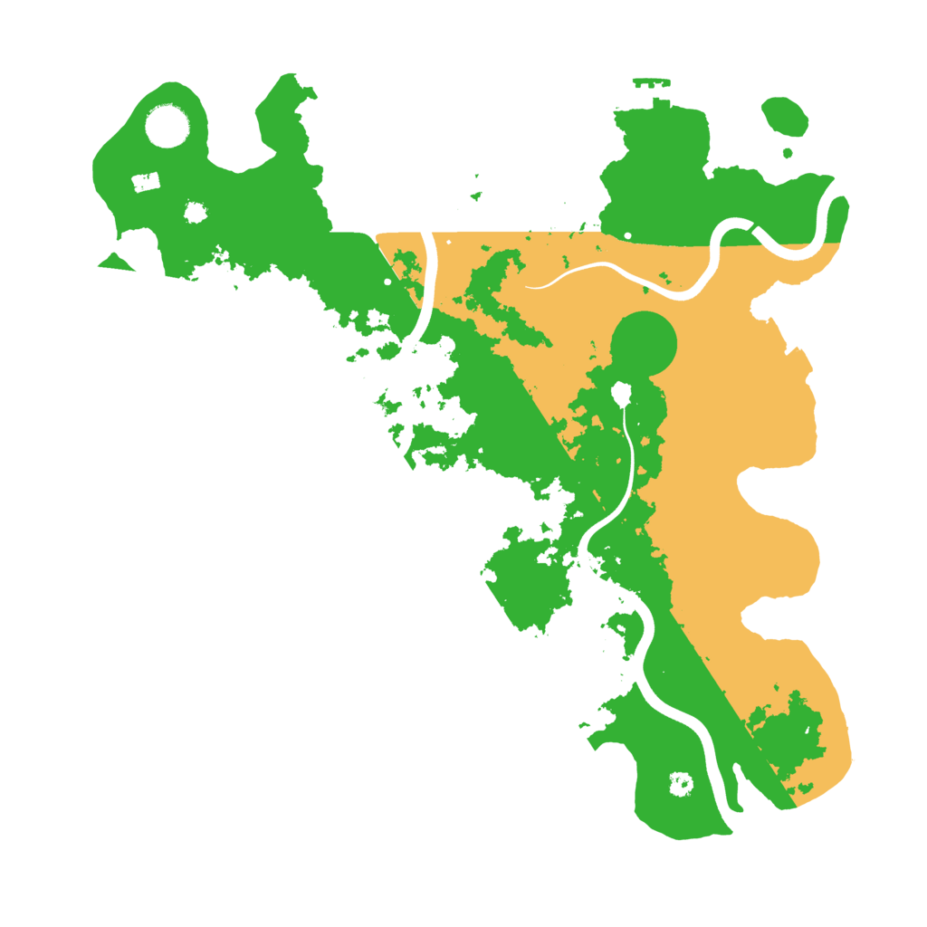 Biome Rust Map: Procedural Map, Size: 3750, Seed: 1962273672