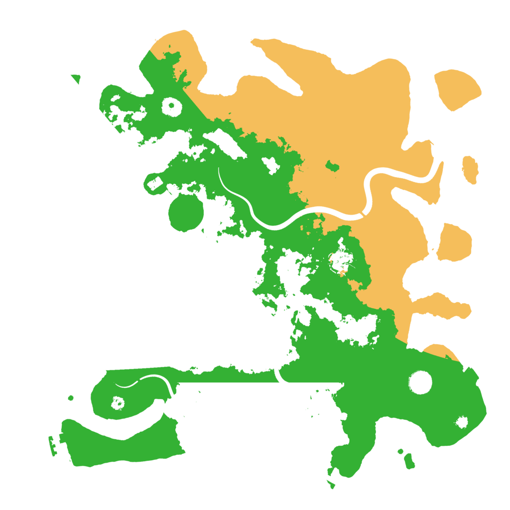 Biome Rust Map: Procedural Map, Size: 3850, Seed: 181122162