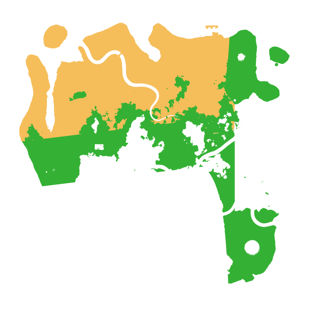 Biome Rust Map: Procedural Map, Size: 3750, Seed: 2097140539