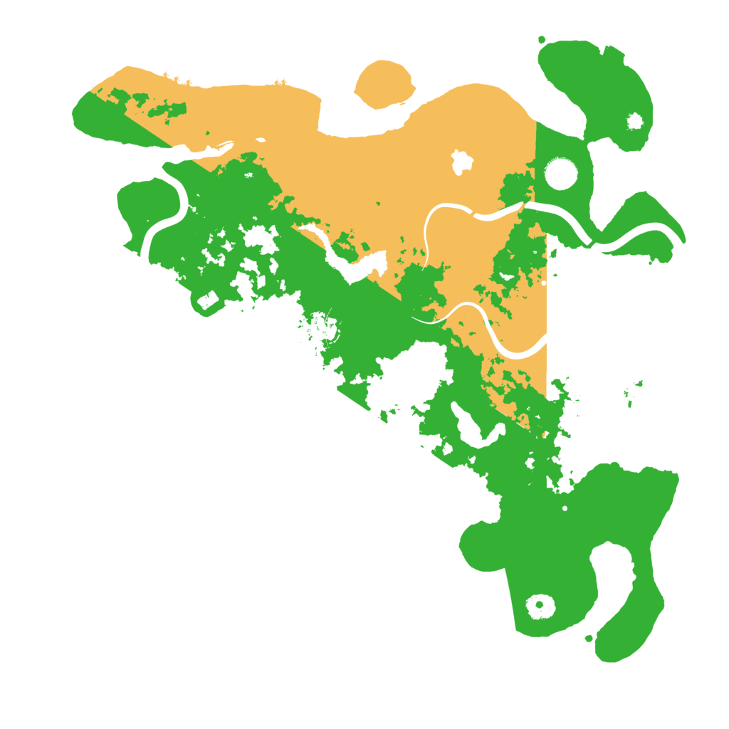 Biome Rust Map: Procedural Map, Size: 4000, Seed: 2076668932
