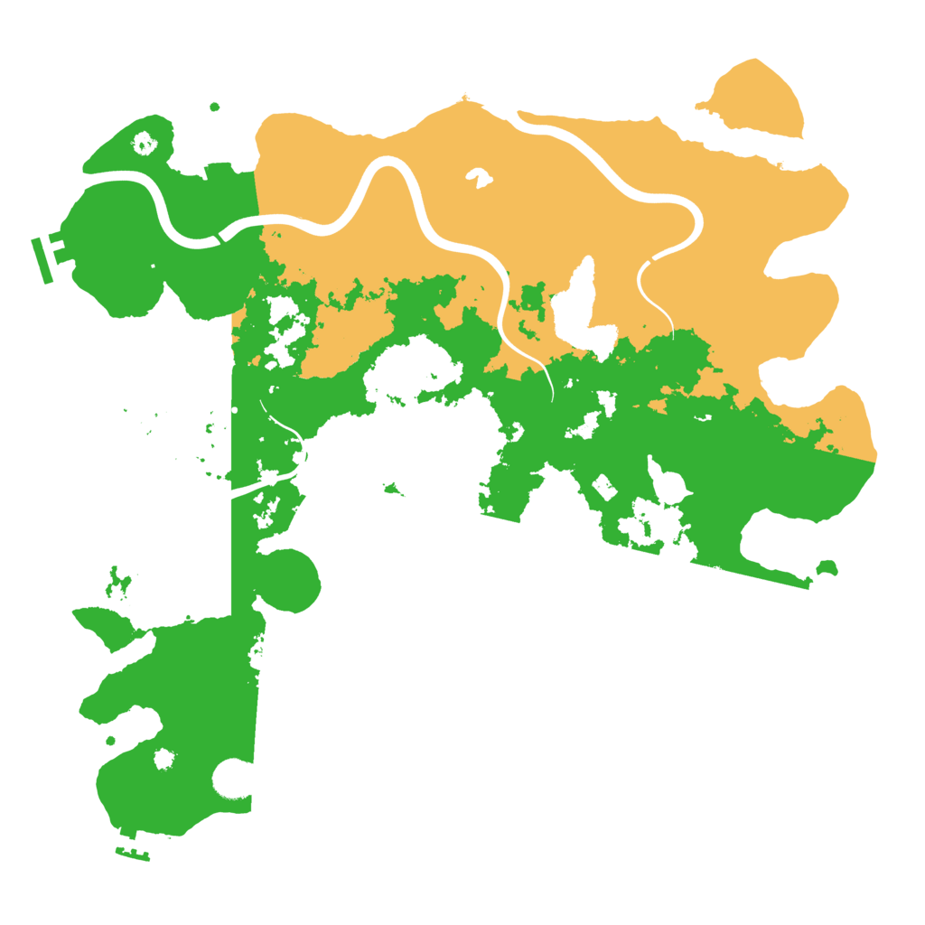 Biome Rust Map: Procedural Map, Size: 4000, Seed: 1674908720