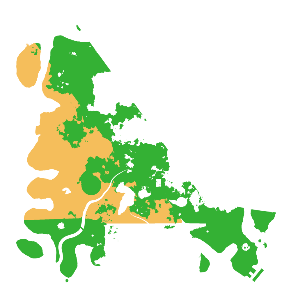 Biome Rust Map: Procedural Map, Size: 4000, Seed: 1751033999