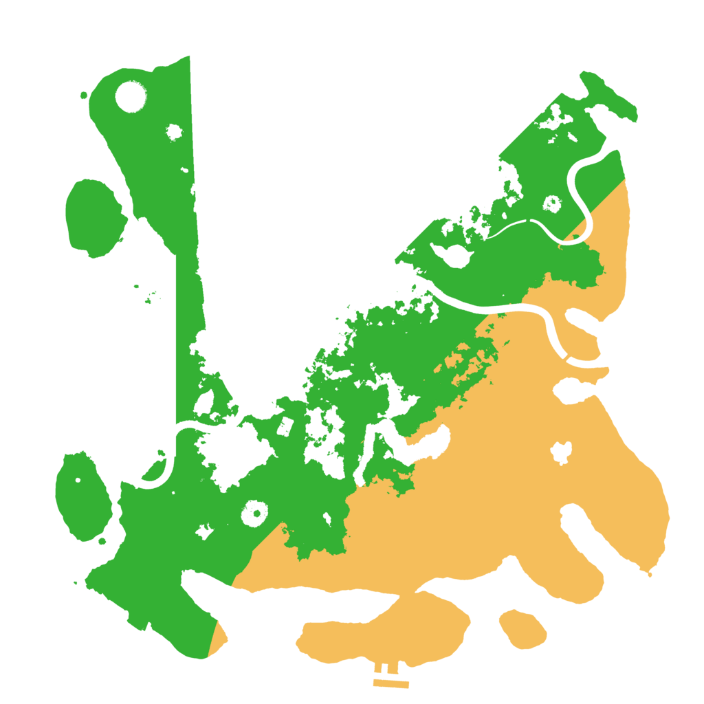 Biome Rust Map: Procedural Map, Size: 4000, Seed: 108278403