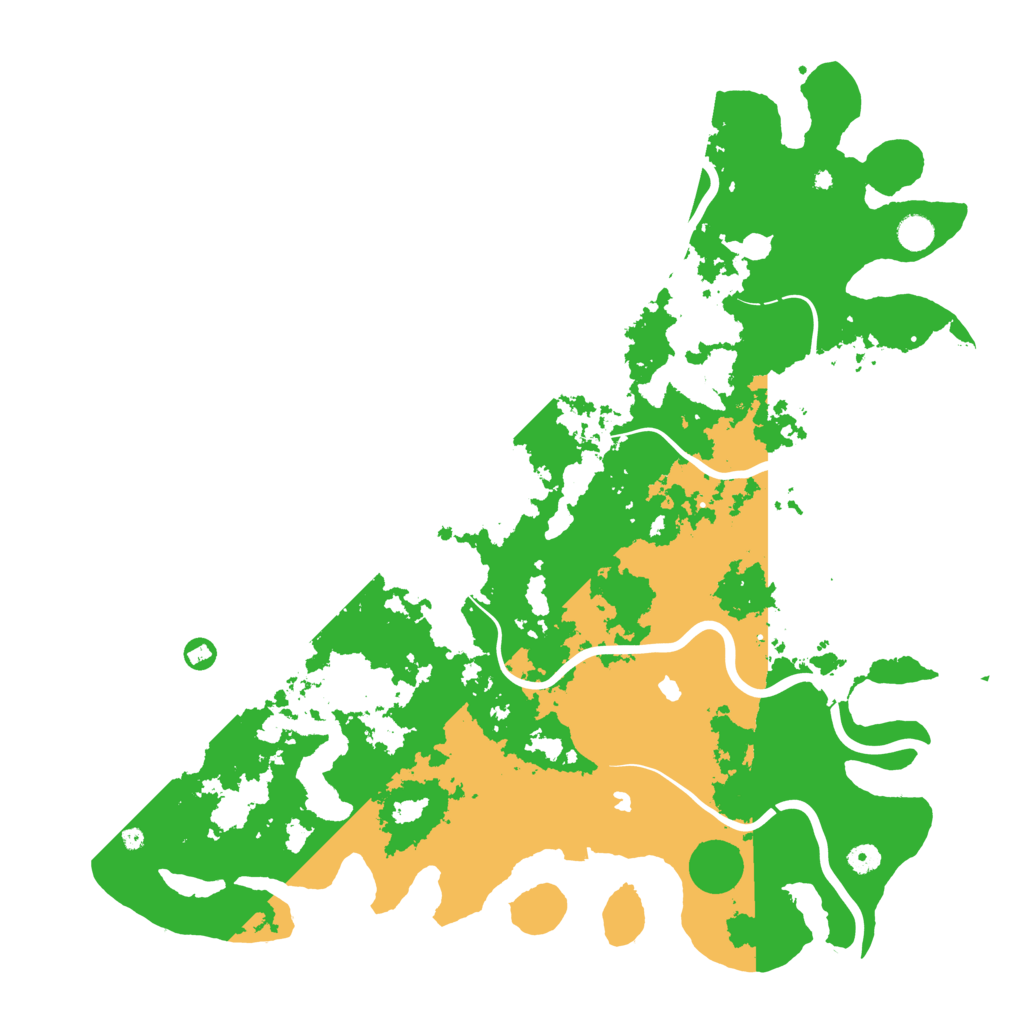 Biome Rust Map: Procedural Map, Size: 5000, Seed: 369593122