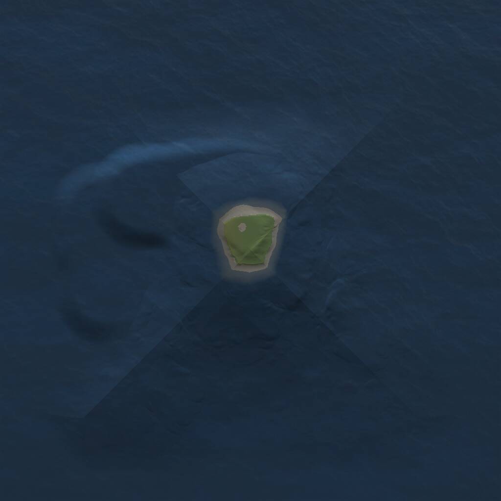 Rust Map: Procedural Map, Size: 1000, Seed: 512577704, 1 Monuments